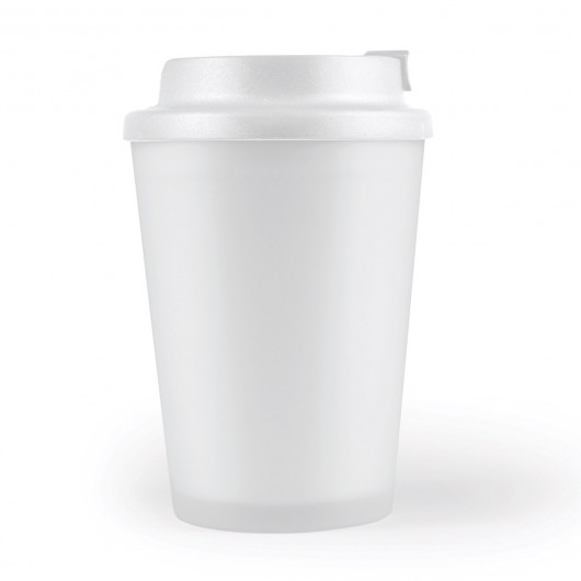 Comfort lid cups white
